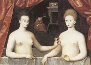 Gabrielle d-Estree and the Duchesse de Villars School of Fontainebleau